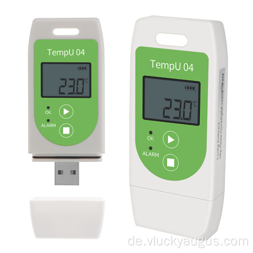 USB -Temperaturdatenlogger mit LCD -Anzeige